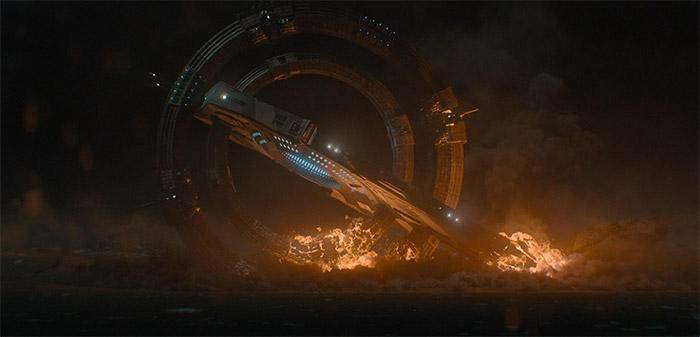 ship shot down episode 5 foundation